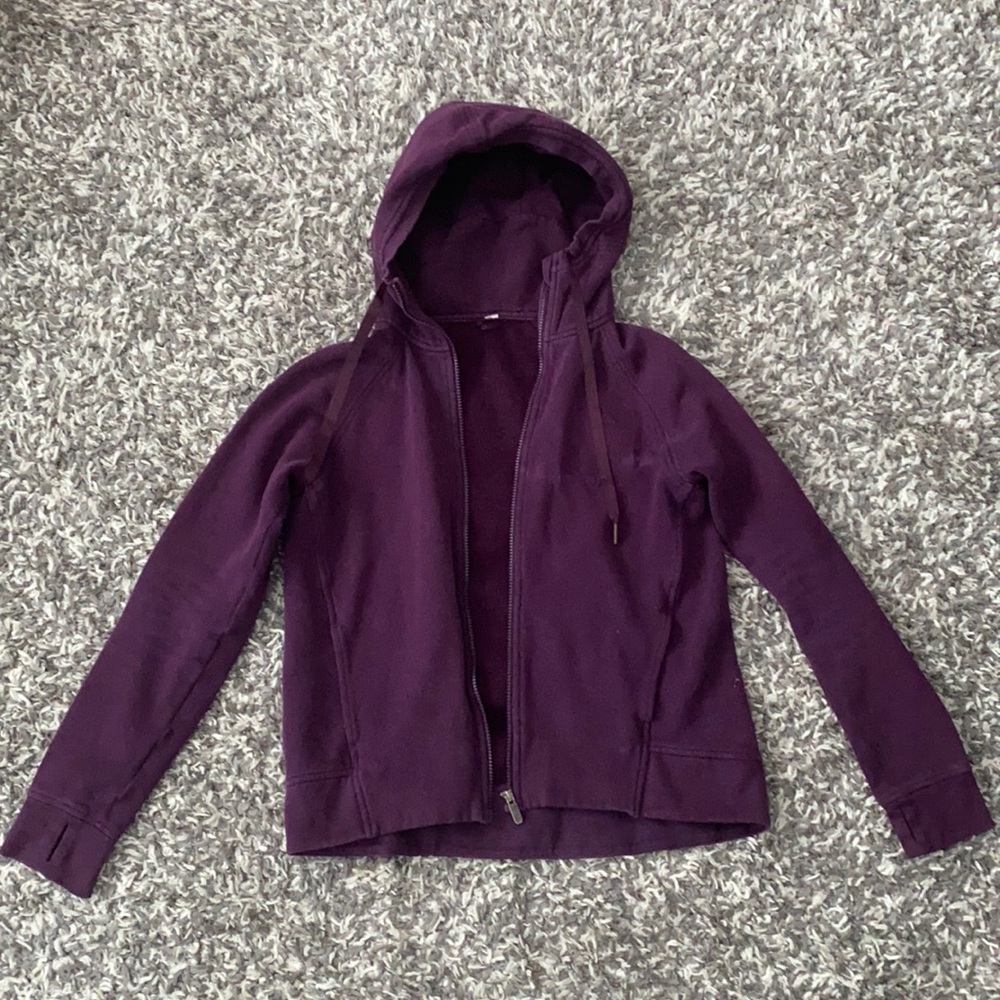 Purple Lululemon Zip-up